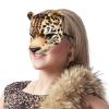 Abaodam Leopard Mask Halloween Half Face Cosplay Animal Mask Masquerade Cat for Fancy Dress Party Supplies view 1