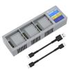 Battery Charger for DJI Mavic 3 Battery Charging Hub 3-Port Intelligent Battery Charger Portable Fast Charging Hub Compatible with DJI Mavic 3 Drone with LED display view 1