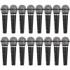 NUOBESTY Fake Microphone for Kids Handheld Microphone Prop Plastic Mics Pretend Toys for Karaoke Costume Prop Halloween Party Favors 16Pcs view 1