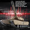 Ssccgym 3918 Remote Control Heavy Tank M1A2 RC Battle War Military Vehicle Metal Steel Gearbox Simulation Smoke Shooting Sound Effect Collection (Desert Yellow Professional Edition) view 2
