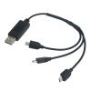 3.7V 3 in 1 USB Charger Cable Android Plug for RC Quadcopter Drone E58 JY019 XS809 XS809S X192 X196 view 1