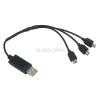 3.7V 3 in 1 USB Charger Cable Android Plug for RC Quadcopter Drone E58 JY019 XS809 XS809S X192 X196 view 2