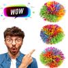 JA-RU Fluff & Toss Mini Stringy Balls for Kids (12 Pack, 3 Each) Sensory Stress Toys With Soft Rubber Strings. Silent Fidget Toys. Bulk Party Favors. 1072-12s view 4