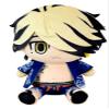 Great Eastern Entertainment Tokyo Revengers - Hanemiya Kazutora Sitting Pose Plush 7" H view 1