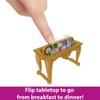 Mattel Disney Princess Belle Stackable Castle Doll House with Small Belle Doll, 4 Character Friends & 3 Accessories, Portable with Handle view 4
