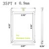 24 ct Magnetic Card Holder, 35 pt Hard Plastic Card Protectors - Top Loaders for MTG, YUGIOH, Sports Cards view 2
