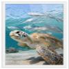 26x38 Puzzle Frame Set with Peel & Stick Puzzle Glue Sheets White Wood - Includes Acrylic Front, Foam Backing Board, and Wall Hardware view 4
