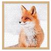 20x20 Jigsaw Puzzle Frame Kit - Kit Includes Puzzle Glue Sheets, Brown Wood Puzzle Frame, UV Acrylic, Backing, Hanging Hardware view 2