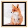 20x20 Jigsaw Puzzle Frame Kit - Kit Includes Puzzle Glue Sheets, Brown Wood Puzzle Frame with Black Mat, UV Acrylic, Backing, Hanging Hardware view 2