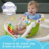 Fisher-Price Portable Baby Chair Kick & Play Deluxe Sit-Me-Up Seat with Piano Learning Toy and Snack Tray for Infants to Toddlers view 2