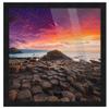 19x19 Puzzle Frame Set with Peel & Stick Puzzle Glue Sheets Black Wood - Includes Acrylic Front, Foam Backing Board, and Wall Hardware view 3