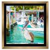 20x20 Jigsaw Puzzle Frame Kit - Kit Includes Puzzle Glue Sheets, Bronze Wood Puzzle Frame with Black Mat, UV Acrylic, Backing, Hanging Hardware view 2