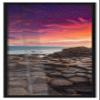 12x36 Puzzle Frame Set with Peel & Stick Puzzle Glue Sheets Black Wood - Includes Acrylic Front, Foam Backing Board, and Wall Hardware view 3