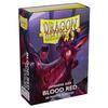 10 Packs Dragon Shield Matte Mini Japanese Blood Red 60 ct Card Sleeves Display Case view 2