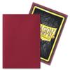 10 Packs Dragon Shield Matte Mini Japanese Blood Red 60 ct Card Sleeves Display Case view 3