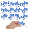 Cool Mini Water Squirting Rubber Sharks (2.25") Soft Rubber Bath Tub Fun Squirts, Pool and Beach Splash Water Game. (12) view 1