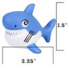 Cool Mini Water Squirting Rubber Sharks (2.25") Soft Rubber Bath Tub Fun Squirts, Pool and Beach Splash Water Game. (12) view 3