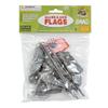 BMC WW2 D-Day Allies Axis Plastic Army Men Flags 10pc Military Playset Accessory view 3