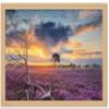 26x38 Puzzle Frame Set with Peel & Stick Puzzle Glue Sheets Natural Wood - Includes Acrylic Front, Foam Backing Board, and Wall Hardware view 3