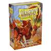 10 Packs Dragon Shield Dual Matte Mini Japanese Ember 60 ct Card Sleeves Display Case view 2