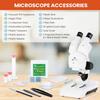 AmScope - 30X Deluxe All-in-One Portable Stereo Microscope with LED Dual-Illumination and Accessory Kit - SE122 view 4