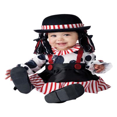 California Costumes Infant Girls Kooky Lil Clown Costume 6/12 Months