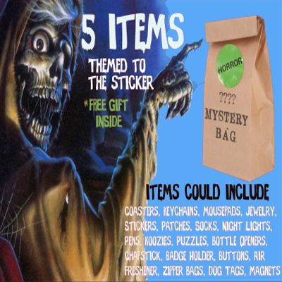 Horror Mystery Bag 5 Items Themed To Your Choice (Leatherface)