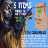 Horror Mystery Bag 5 Items Themed To Your Choice (Leatherface) view 1