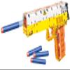 Foam Dart Blaster Toy Gun Building Block Set (222 Pieces) Build and Shoot Foam Darts view 3