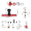 Newzoll RC Screw Kit M3 M4 Set Screw Nuts Washers R Clips E Clips Hex Hub Adapter Nut Driver Universal Hardware Fasteners Parts for 1/8 1/10 1/12 RC Cars, 344PCS view 2
