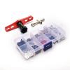 Newzoll RC Screw Kit M3 M4 Set Screw Nuts Washers R Clips E Clips Hex Hub Adapter Nut Driver Universal Hardware Fasteners Parts for 1/8 1/10 1/12 RC Cars, 344PCS view 3