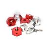 Newzoll RC Screw Kit M3 M4 Set Screw Nuts Washers R Clips E Clips Hex Hub Adapter Nut Driver Universal Hardware Fasteners Parts for 1/8 1/10 1/12 RC Cars, 344PCS view 4