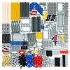 BroTex Technical Parts Pieces Sets Liftarm Beams Bricks Bulk Axles Pins Panels Frame Beams Connectors, 580 Pieces Compatible with Technic-Block MOC Buildings Toys for Boys Adults Kids Age 6+ view 1