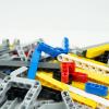 BroTex Technical Parts Pieces Sets Liftarm Beams Bricks Bulk Axles Pins Panels Frame Beams Connectors, 580 Pieces Compatible with Technic-Block MOC Buildings Toys for Boys Adults Kids Age 6+ view 4