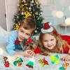 32 PCS Christmas Mini Pop Fidget Toys Pack, Party Favors, Christmas Stocking Stuffers, Pop Keychain Toys, Sensory Toys, Xmas Goodie Bag Stuffers Bulk for Kids Girls Boys, Classroom Prizes view 3