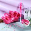 Sratte Princess Crown Piata with Blindfold, Bat and Confetti Small Pink Piata for Girls Kids Perfect Size for Birthday Party Princess Theme Party Decoration Supplies, 15.7 x 9 x 3 Inch view 4