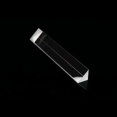 YONGERN 30x30x60mm Optical Triangular Prism Rainbow Glass BK7 Prisms Physics Teaching Refracted Light Spectrum Kids Toys Gift