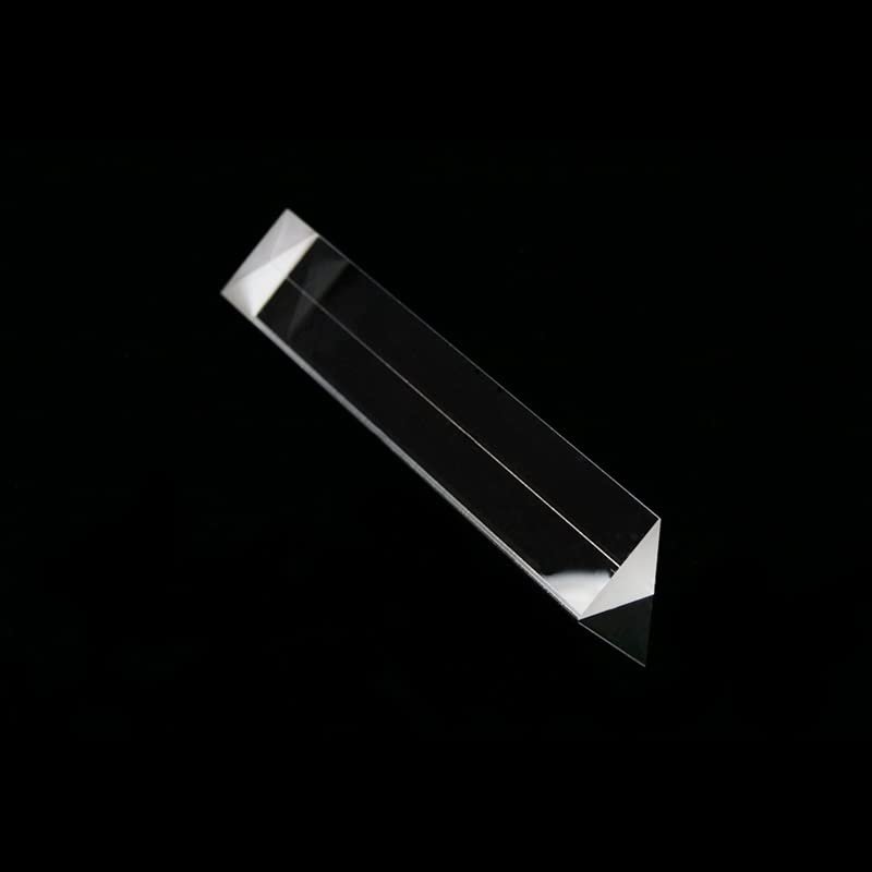 YONGERN 30x30x60mm Optical Triangular Prism Rainbow Glass BK7 Prisms Physics Teaching Refracted Light Spectrum Kids Toys Gift
