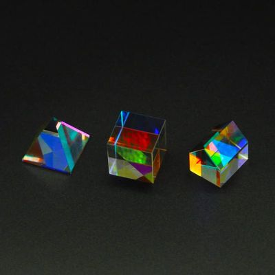 YONGERN Combination Prism Component Set Six-Sided Light Tower Aurora Hut Universe Cube Rainbow Photography Prism Creation Gift