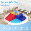 PayLessHere Climbing Toys for Toddlers 1-3 4-Piece Colorful Foam Blocks Play Set Indoor Baby Toys for Crawling & Sliding Soft Corner Climber for Babies Indoor Play for Homes, Schools view 3