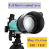 CLAVOLO Refractor Telescope with Finder Scope for Kids & Astronomy Beginners, Travel Telescope with 3 Eyepieces Magnification 18X  135X view 3