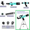 CLAVOLO Refractor Telescope with Finder Scope for Kids & Astronomy Beginners, Travel Telescope with 3 Eyepieces Magnification 18X  135X view 4