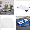 Daycare Sheets with Extra Security Corner Elastic Loops Standard Size (22" x 52") Super Soft and Durable Microfiber, Perfect for Preschool and Daycare Mat Sheet, Dark Grey - Pack of 25 view 4