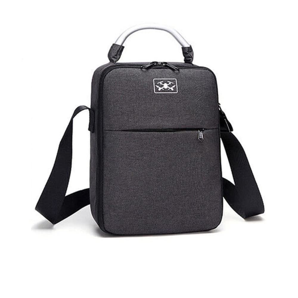 MOOKEENONE Black Shoulder Mini Drone Bag Waterproof Carrying Travel Case with Hand Strap for DJI Mavic Mini 2