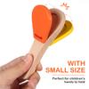 Toyvian Hand Clapper Instrument for Kids | Wooden Musical Castanet Clapper for Early Learning and Development | Interactive Educational Toy in Random Color view 2