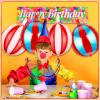 12 Pcs 22 Inch Big Carnival Theme Party Decorations Aluminum Circus Decorations 360 Degree 4D Balloons Halloween Carnival Birthday Party Supplies(Red White, Red Blue) view 2