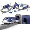 Train Sets for Toddlers, 66 Pcs Trains Toy with Battery Operated & Tracks (Magnetic Connection), Compatible with Thomas, Brio, Christmas Toy Gifts for 3 4 5 6 7 8 Years Old (Police) view 1