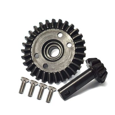 GPM for TRAXXAS-E REVO 56087-1, TRAXXAS-REVO, TRAXXAS-1:10 Summit High Carbon Steel Drive Size Bevel Gear Set (Cyclone Gear)