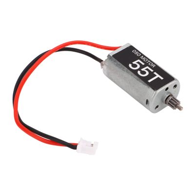 050 RC Bushed Motor High Torque 050 with 11T Pinion Gear for SCX24 1/24 RC Crawler Car