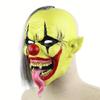 PENINSULA LOVE Halloween Clown Mask Evil Killer Joker Mask with Hair Horror Zombie Costume Creepy Cosplay Props view 4
